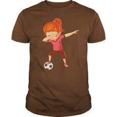 Soccer Shirt for Girls Funny Dabbing Dab Dance Soccer Ball