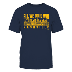 Filip Forsberg - All We Do Is Win Nashville Skyline 2017 Roster