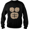 Image of Gorilla Chest Suit Halloween Costume Shirt Funny Monkey