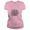 Image of Illegal Immigration Began In 1492- Anti Columbus Day T-Shirt