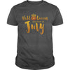 Image of Halloqueens are born in july funny halloween tshirt