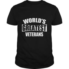 World's Greatest Veterans Tshirts