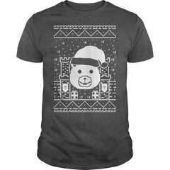bear - AnnieFuchsia Christmas Kids Tees shirts