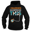 Image of Dolphins I Married T-shirt, Dolphins I Married Hoodies