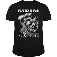 Raiders there is only one nation Tshirt