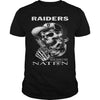 Image of Raiders there is only one nation Tshirt