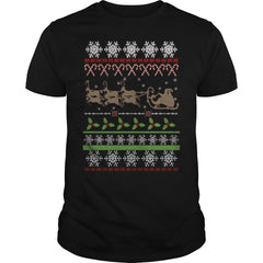 Ugly Christmas Sweater Inspired T-Shirt