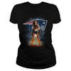 Image of CG-sport-wonder woman-football-New England Patriots
