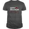 Image of WINE AND BLOOD TEE SCREAMS HALLOWEEN and WINE
