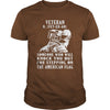 Image of VETERAN - AMERICAN FLAG T SHIRT