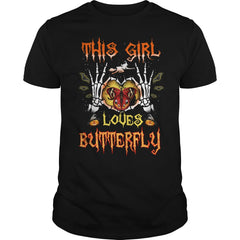 This Girl Loves Butterfly Halloween