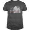 Image of NATIVE AMERICAN T SHIRT NATIVE IN MY FLAG US T SHIRT
