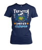 Image of Los Angeles Chargers - This witch love her chargers T-shirt