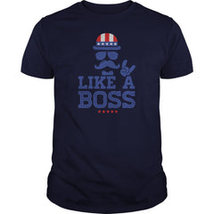 Like a USA America American sir boss t-shirts T-Shirts