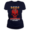 Image of I'm the Crazy BUCCANEERS Fan T-Shirt