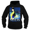 Image of Disney Mulan Green Dress Sparkles Graphic T-Shirt