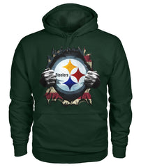 Pittsburgh-steelers In My Hand Collection T-shirt 2018