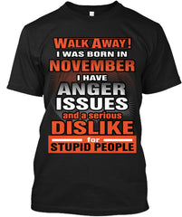 Walk Away. Born in November