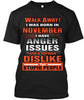 Image of Walk Away. Born in November