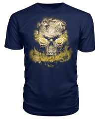 Los Angeles Chargers - Burning Skull T-shirt