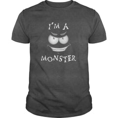 I'm a Monster Halloween Costume Funny Tee