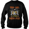 Image of This Girl Loves Bearded Collie Halloween