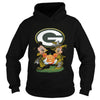 Image of Packers Mickey Haloween Tshirt, Packers Mickey Haloween Hoodies