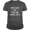 Image of Funny Halloween Shirt Stay Calm and Hand Me Some Wine