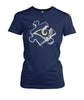Image of Los Angeles Rams - Rams and Puzzle T-shirt