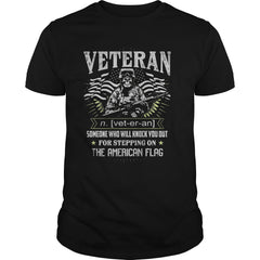 VETERAN DEFINITION T-SHIRT