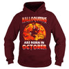 Image of HALLOQUEENS ARE BORN IN OCTOBER T SHIRT
