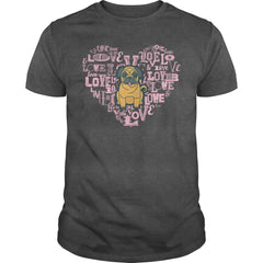 Pug Dog Love Tee
