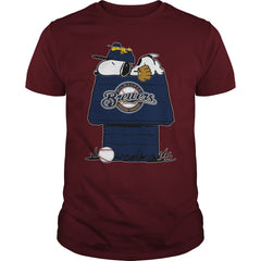 VGSportBaseballSnoopyHouseMilwaukeeBrewers