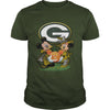 Image of Packers Mickey Haloween Tshirt, Packers Mickey Haloween Hoodies