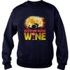 Image of WITCHES BREW WINE T SHIRT HALLOWEEN COSTUME GIFT