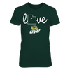 Image of Love With State Outline - Utah Valley Wolverines