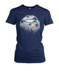 Image of New England Patriots Silver Lips T-shirt