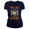 Image of This Girl Loves Goose Halloween