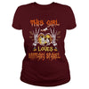 Image of This Girl Loves Brittany Spaniel Halloween