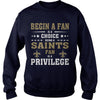 Image of begin a fan  saints