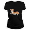 Image of halloween corgi mummy T shirt
