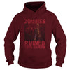 Image of Zombies Ruined This Shirt Funny Halloween Distressed T-Shirt