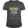 Image of Phoenix Arizona Cactus Sunset State Pride T-Shirt