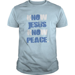 Know jesus know peace