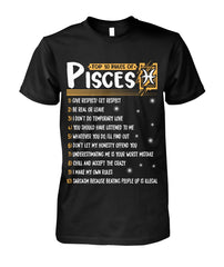 10 everlasting life rules of Pisces Limited Edition T-shirts