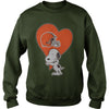 Image of I Love Browns Team TShirt