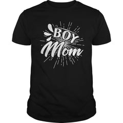 Cute Boy Mom T-Shirt Funny Birthday Gift for Halloween
