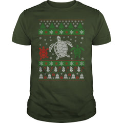 Turtle Ugly Christmas Sweater New