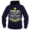 Image of Military Proud US Army Brother Veteran U Men’s Baseball T-Shirt