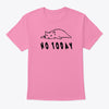 Image of T-SHIRT CAT LAZY NO TODAY